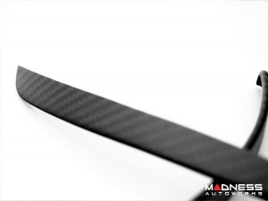 FIAT 500 Splashguards in Carbon Fiber - Set of 2 - Matte Finish